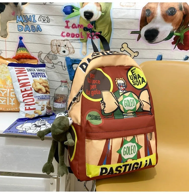 Large Capacity Casual Backpack Good-looking - Bellarte Enchanté Large Capacity Casual Backpack Good-looking